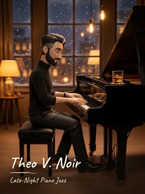Theo V. Noir — Late-Night Piano Jazz